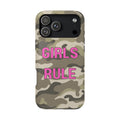 Girls Rule iPhone Case