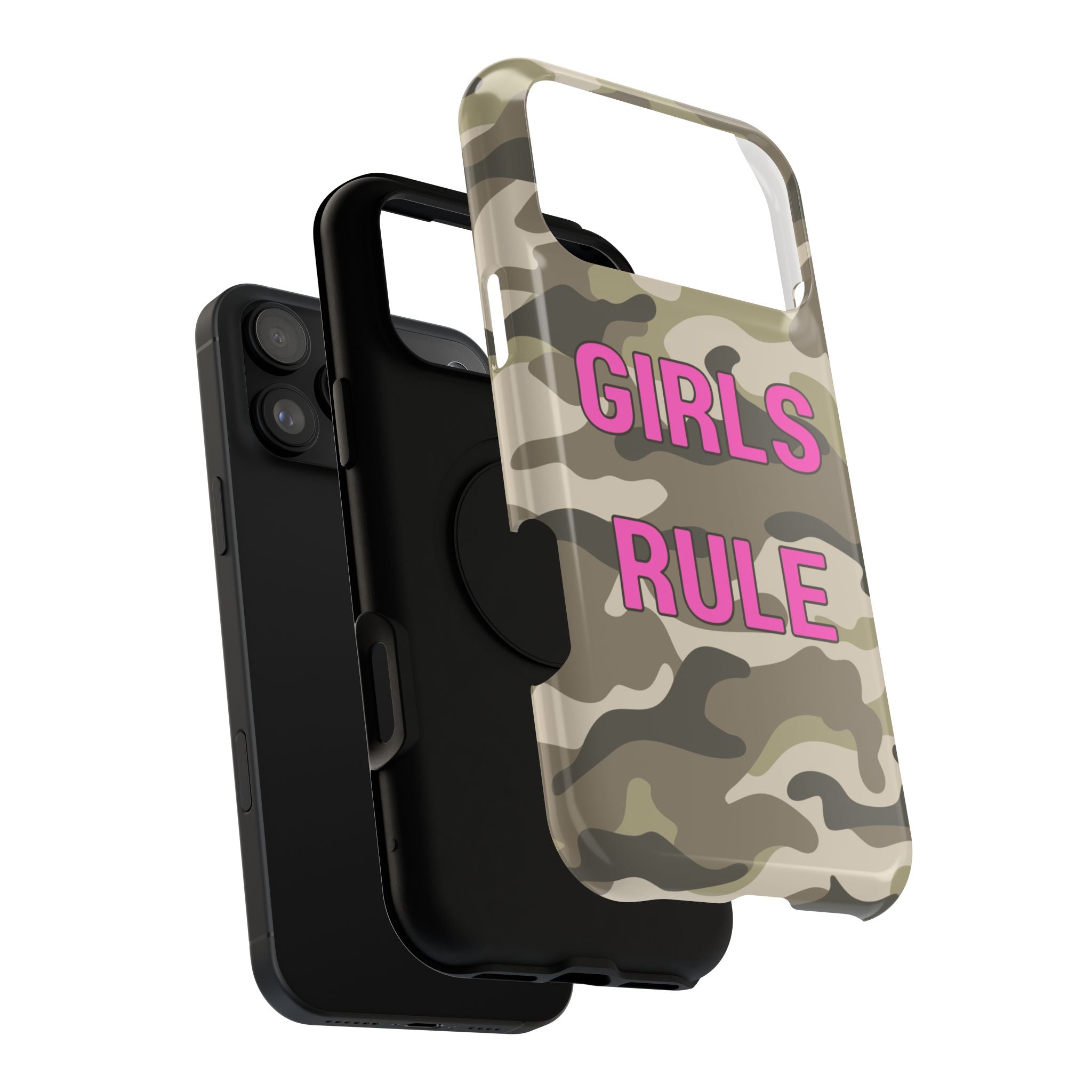 Girls Rule iPhone Case