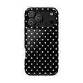 Black & White Dots iPhone Case